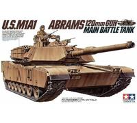 Tamiya 35156 US M1A1 Abrams Tanque de Batalla Cañón 120mm 1/35 Kit Plástico T4