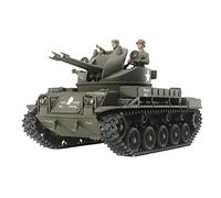 Tamiya 35161 1:35 Tanque Flak Estadounidense M42 Duster - Réplica Fiel al Original, modelismo, Kit de plástico, Hobby, Kit de modelismo, Montaje, sin Pintar