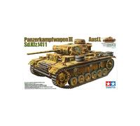 Tamiya 35215 Panzer Iii Ausf.L 1/35: Char Detallado Con Cañón Largo, Blindaje Re