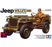 Tamiya 35219 - jeep Willys MB 1/4 Tonelada 4x4 Camión - 1/35 Escala T48 Envío