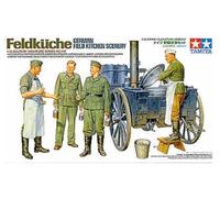 TAMIYA 35247 1/35 Cocina De Campo Alemana Escenografía