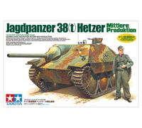 TAMIYA 35285 Jagdpanzer Hetzer Tank Destroyer Plastic Model Kit escala 1/35