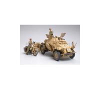 TAMIYA 35286 1/35 Coche Blindado Alemán Sd.Kfz.222 Campaña Del Norte De África