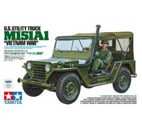 Tamiya Maqueta vehículo M151A1 Guerra de Vietnam 1/35 Ref. 35334