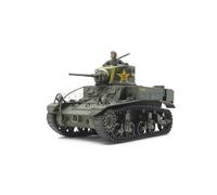 Tamiya 35360 35360-1:35 US M3 Stuart Producción tardía, fabricación de Modelos, Kit de construcción de plástico, sin barnizar
