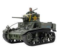 Tamiya 35360 35360-1:35 US M3 Stuart Producción tardía, fabricación de Modelos, Kit de construcción de plástico, sin barnizar