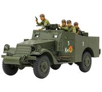 Tamiya 35363 1/35 M3A1 Scout Car Plastic Model Kit (Importación USA)