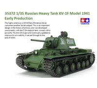 Tamiya 35372 - 1/35 Panzer Ruso KV-1 1941 - Nuevo