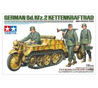 Tamiya 35377 - 1:35 Dt. Sd.Kfz.2 Kettenkrad (Mit.Prod.) - Nuevo