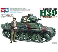 Tamiya 35389 1:35 Tanque francés H39 (1) - Modelismo, Kit de plástico, Hobby, Manualidades, Kit Militar, Pintura Moldeada