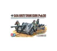 Tamiya 35392 - 1:35 Dt. PaK 38 5cm Con Tripulación (4) - Nuevo
