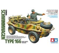 Tamiya 35393 1:35 DT. T166 - Carro de flotación (1:35 DT, Modelo de construcción de maquetas, Modelos Militares, plásticos)
