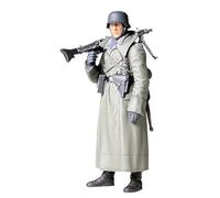 Tamiya 36306-1/16 II Guerra Mundial Dt. Soldado Con Abrigo Y MG - Nuevo