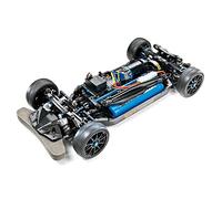 TAMIYA TAMIYA-TT-02R RC 47326-1:10 TT-02R Kit, Coche teledirigido/Vehículo, Construcción de maquetas, Chassis, Hobby, Color Negro (47326-000)