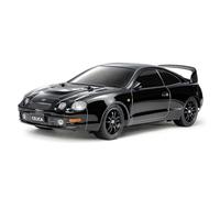 Tamiya 47510 1:10 RC Toyota Celica GT-Four ST205 Negro TT-02 - Coche radiocontrol, vehículo, modelismo, Montaje, Hobby, Kit RC