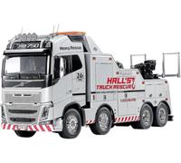Tamiya 47528 1:14 RC Volvo FH16 Remolcador 8 x 4 Plata - Kit de Montaje para Montar, camión teledirigido, camión, camión, Juguete de construcción, modelismo, Manualidades