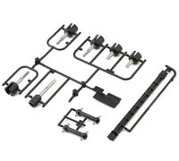 Tamiya Tamiya-51529 51529 Repuesto TT-02 C Piezas de Arrastre, Color Blanco, Small (51529-000)