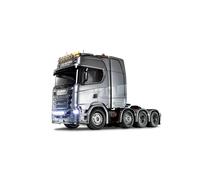 Tamiya 56371 1:14 RC Scania 770S 8x4/4 - Kit para Montar, camión RC, Control Rem