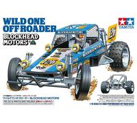 Tamiya 58695 - 1:10 RC Salvaje One Or Blockhead Motor - Nuevo