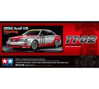 Tamiya 58699 - 1:10 RC Audi V8 1992 Turismo (TT-02) - Nuevo