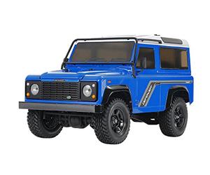 Tamiya 58700 1:10 Landrover Defender 90 CC - 02 - Coche teledirigido, vehículo RC, maqueta, Kit para Montar, Hobby, Manualidades, Multicolor