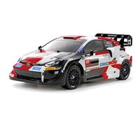 Tamiya 58716 1:10 RC Toyota Yaris Rally 1 Hyb. TT-02 - Coche teledirigido, vehículo, modelismo, ensamblaje, Hobby, Kit RC, sin Pintar