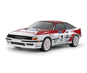 Tamiya 58718 1:10 RC Toyota Celica GT-Four TT-02 - Coche teledirigido, vehículo RC, modelismo, Kit para Montar, Hobby, Bricolaje, modelismo RC