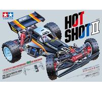 TAMIYA 58737 1:10 RC Hotshot II (2024) 4WD - Coche teledirigido, vehículo, modelismo, Montaje, afición, Juego de construcción de radiocontrol, sin Pintar