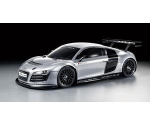 TAMIYA 58749 1:10 RC Audi R8 LMS 2008 TT-02 Remote Control Car, Vehicle, Model B