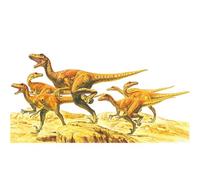 Tamiya 60105 - 1: 35 Velociraptors Pack of Six
