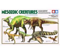 TAMIYA 60107 Criaturas Mesozoicas Kit Modelo Plástico Escala 1/35 Dinosaurio Set
