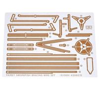 TAMIYA 61069 Swordfish Bracing Wire Parts Kit escala 1/48 foto grabada