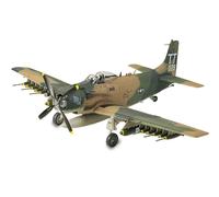 Tamiya 61073 - Maqueta del avión Douglas A-1J Skyrider USAF , color/modelo surti