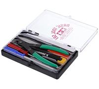 TAMIYA 74016-Juego básicas modelismo, Herramientas de Manualidades, Pinzas, Accesorios de construcción de maquetas, 300174016, Small