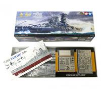 Tamiya 78025 Kit Barco de Guerra Japonés Yamato Okinawa 1945 Gris 1:350 Nuevo