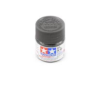 Tamiya 81510 - Pintura Acrílica Mini, Brillo Gris Acero Frasco de 10 ml, X-10