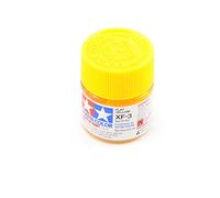 Tamiya 81703 - Pintura Acrílica Mini, Mate Amarillo Frasco de 10ml, XF-3