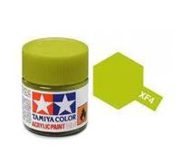 Tamiya 81704 - Pintura Acrílica Mini, Mate Verde Pistacho Frasco de 10 ml, XF-4