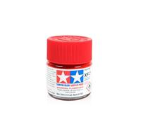 Tamiya 81707 - Pintura Acrílica Mini, Mate Rojo Frasco de 10 ml, XF-7