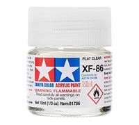 PINTURA ACRILICA XF-86, TRANSPARENTE MATE