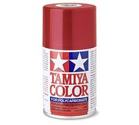 TAMIYA 86015 PS-15 - Pintura en aerosol para modelismo de plástico, modelo y accesorios de manualidades, color rojo metalizado (100 ml)