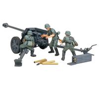 Tamiya - Cañon antitanque aleman pak40 75mm. y artilleros esca (Importación USA)