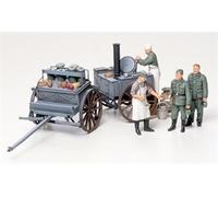 TAMIYA Cocina de Campo Alemana Kit Modelo de Plástico Escala 1/35 Paisaje