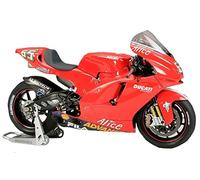 Tamiya- Ducati Vehículo 300014101-1 Desmosedici No. 65 MotoGP´03, réplica Fiel de plástico, Manualidades, Kit de Modelo, Montaje, sin Pintar, Multicolor, 1:12 (14101)