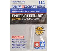 TAMIYA Fine Pivot Bit 0.3mm shank 1mm 74114 Model Kit Tool
