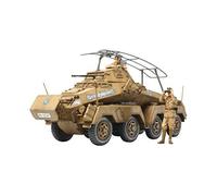 Tamiya German Sd.Kfz.232 Africa Corps 8 Wheeled Heavy Armored Car - Maqueta para montar vehículo blindado Alemán SDKFZ 232 8 Ruedas Escala 1/35