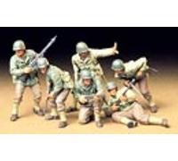 Tamiya- INF US Army Assault WWII 1/35 Soldado Kits de construcción de Modelos de Figuras, Color Verde (T2M 35192)