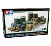 Tamiya Jerry Can Set 32510 - Set de bidones Y latas de combustible alemanes, escala 1:48
