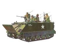 Tamiya-M113 US APC 1/35 Ejército Kits de construcción de Modelos de vehículos terrestres milit, Color marrón (35040)