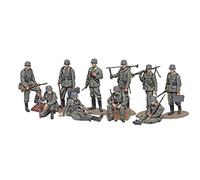 TAMIYA Militär 32602 1:48 - Fig-Set de infantería (10), réplica fiel, plástico, manualidades, maqueta, montaje, sin pintar, multicolor